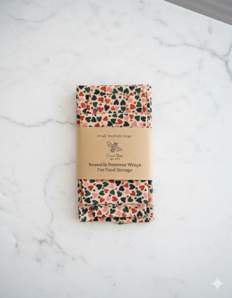 Hearts 3-pack of Wraps